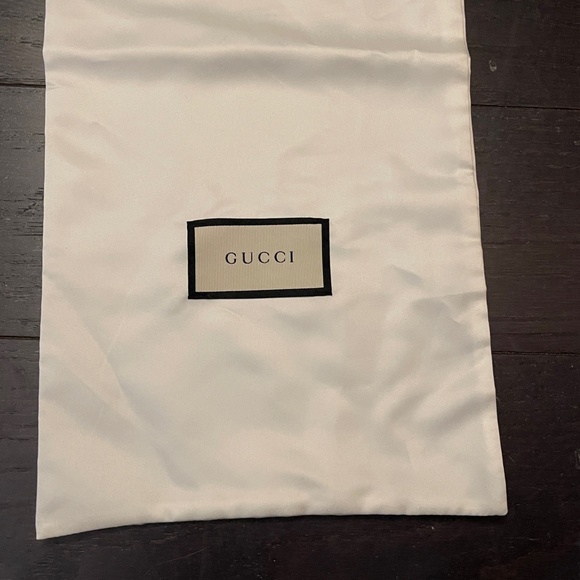 Gucci white Dust bag Storage Gift Drawstring Bag Luxury set of 2 - Picture 2 of 4